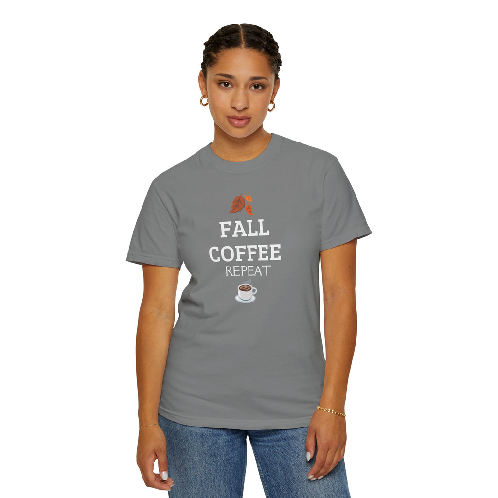 Fall Coffee Repeat T-Shirt