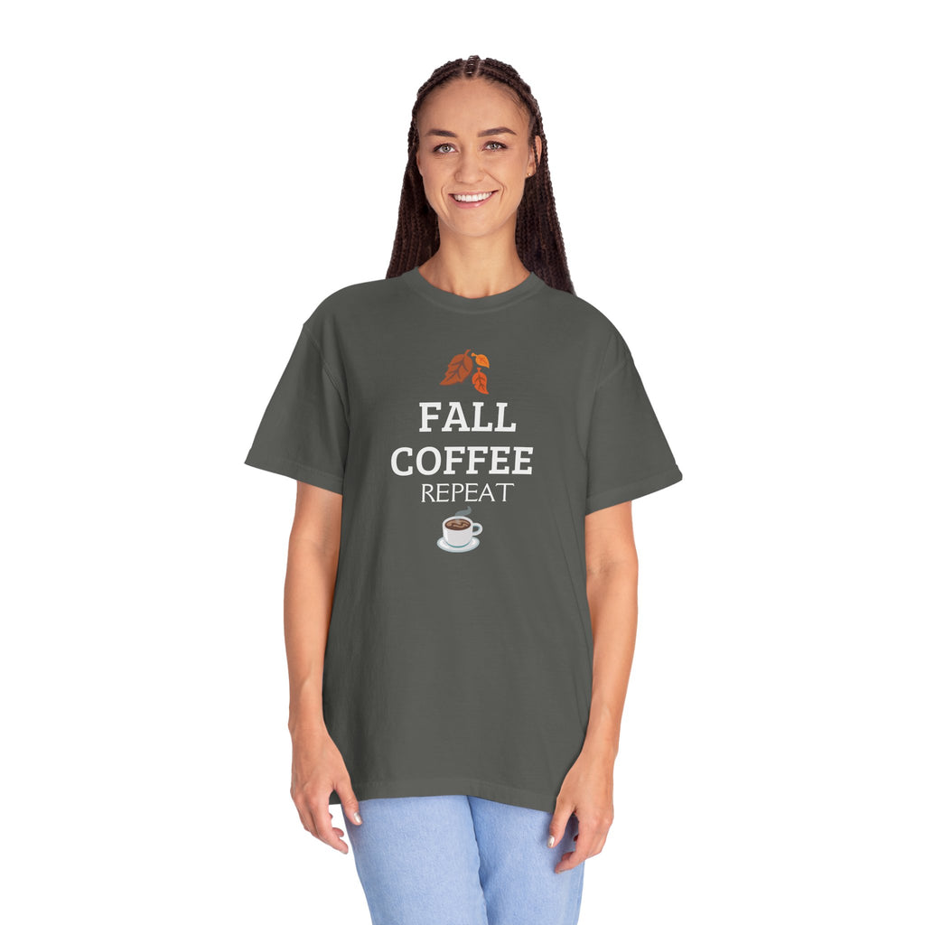 Fall Coffee Repeat T-Shirt