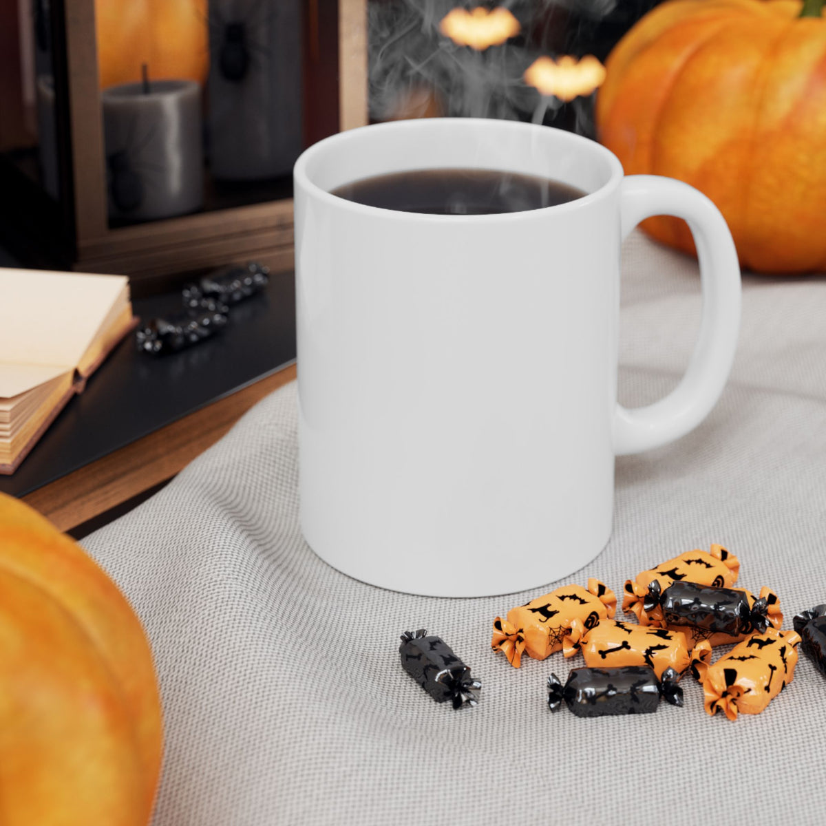 Coffee Days Ceramic Mug – "Hot Coffee, Cold Days" 11oz & 15oz