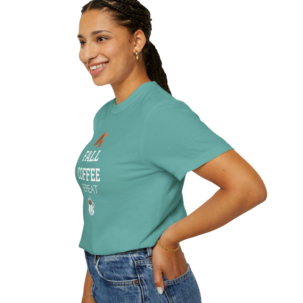 Fall Coffee Repeat T-Shirt