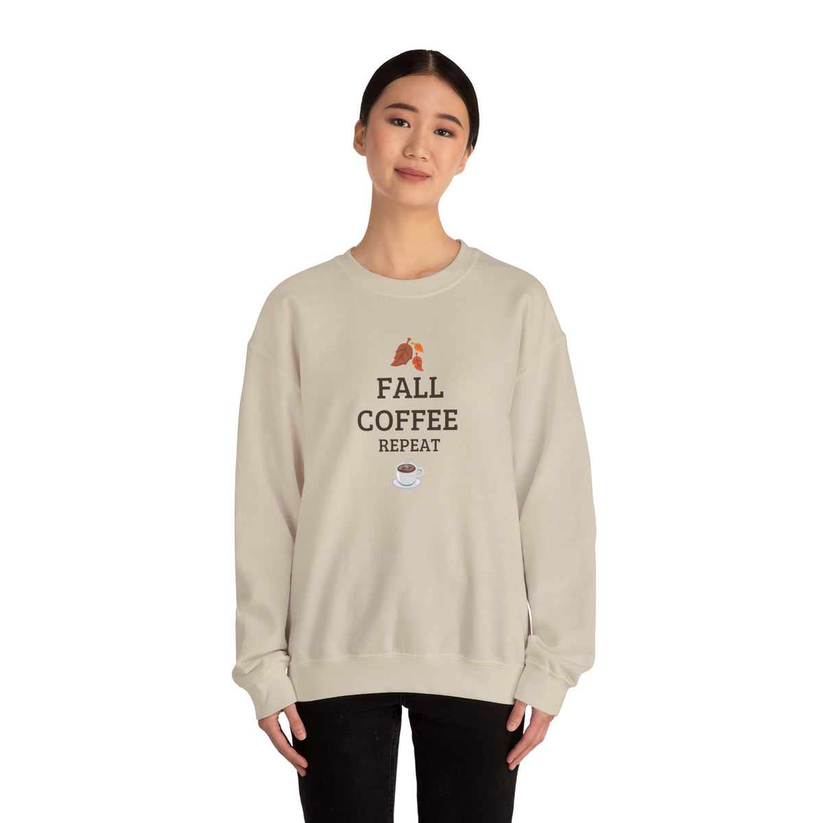 Motivational Crewneck Sweatshirt — "No Excuses, Just Action"