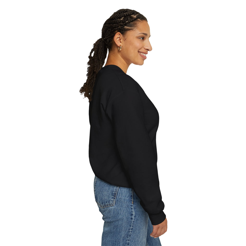 Motivational Crewneck Sweatshirt — "No Excuses, Just Action"