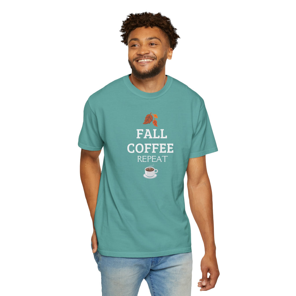 Fall Coffee Repeat T-Shirt