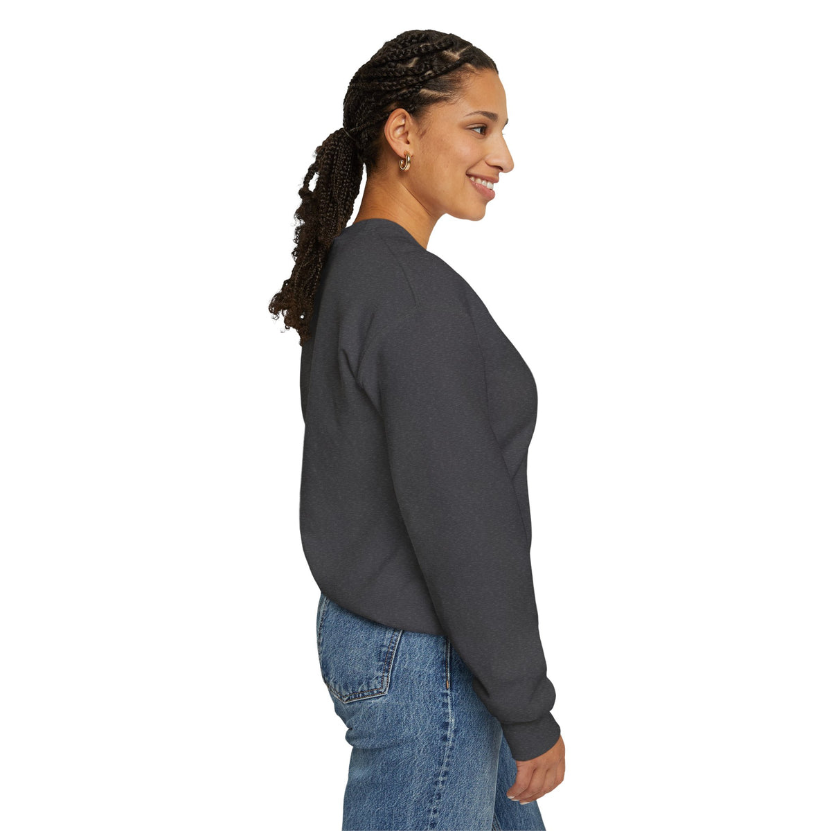 Coffee First Autumn Crewneck Sweatshirt — "Coffee First, Autumn Always" Cozy Fall Pullover