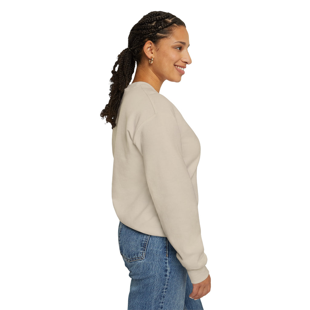 Coffee First Autumn Crewneck Sweatshirt — "Coffee First, Autumn Always" Cozy Fall Pullover