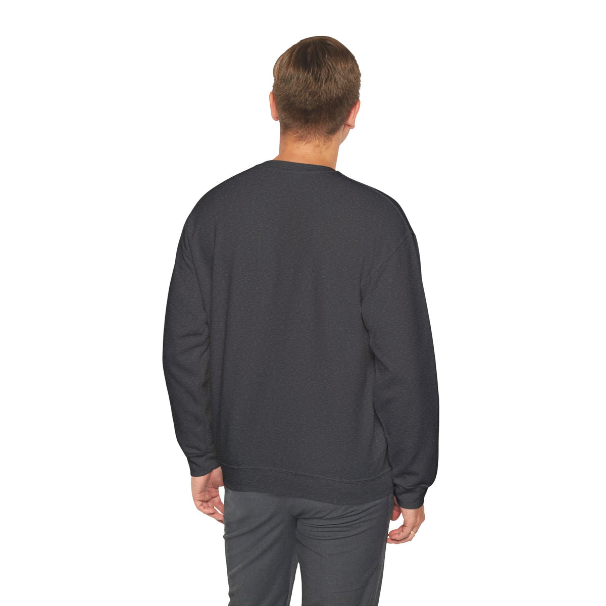 Coffee First Autumn Crewneck Sweatshirt — "Coffee First, Autumn Always" Cozy Fall Pullover