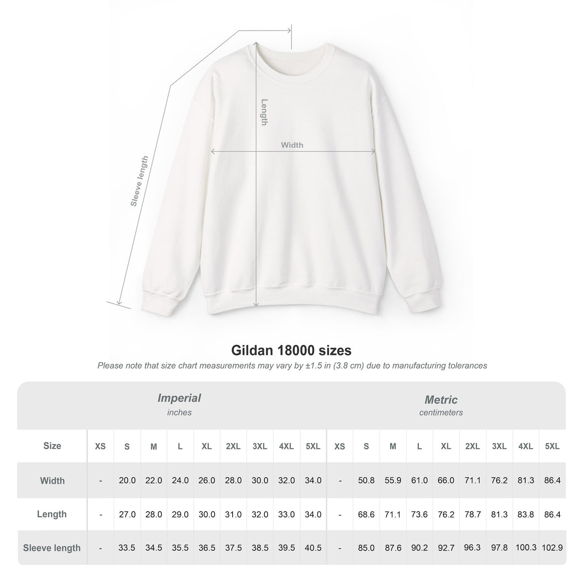 Motivational Crewneck Sweatshirt — "No Excuses, Just Action"