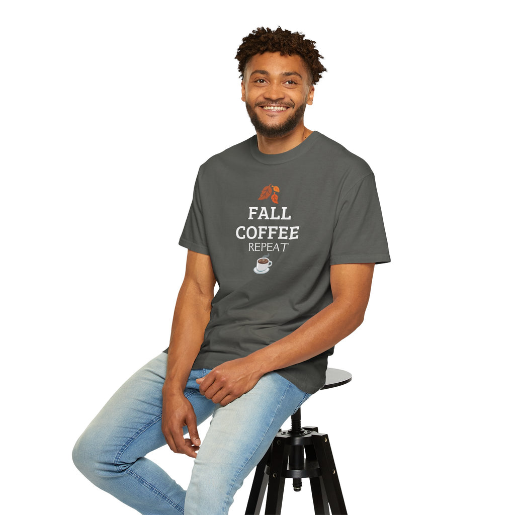 Fall Coffee Repeat T-Shirt