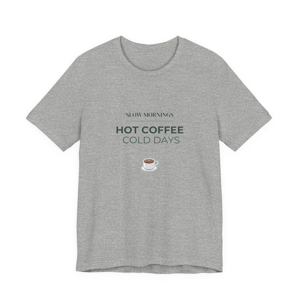 Coffee Cup Tee — Minimal Cute Espresso Shirt
