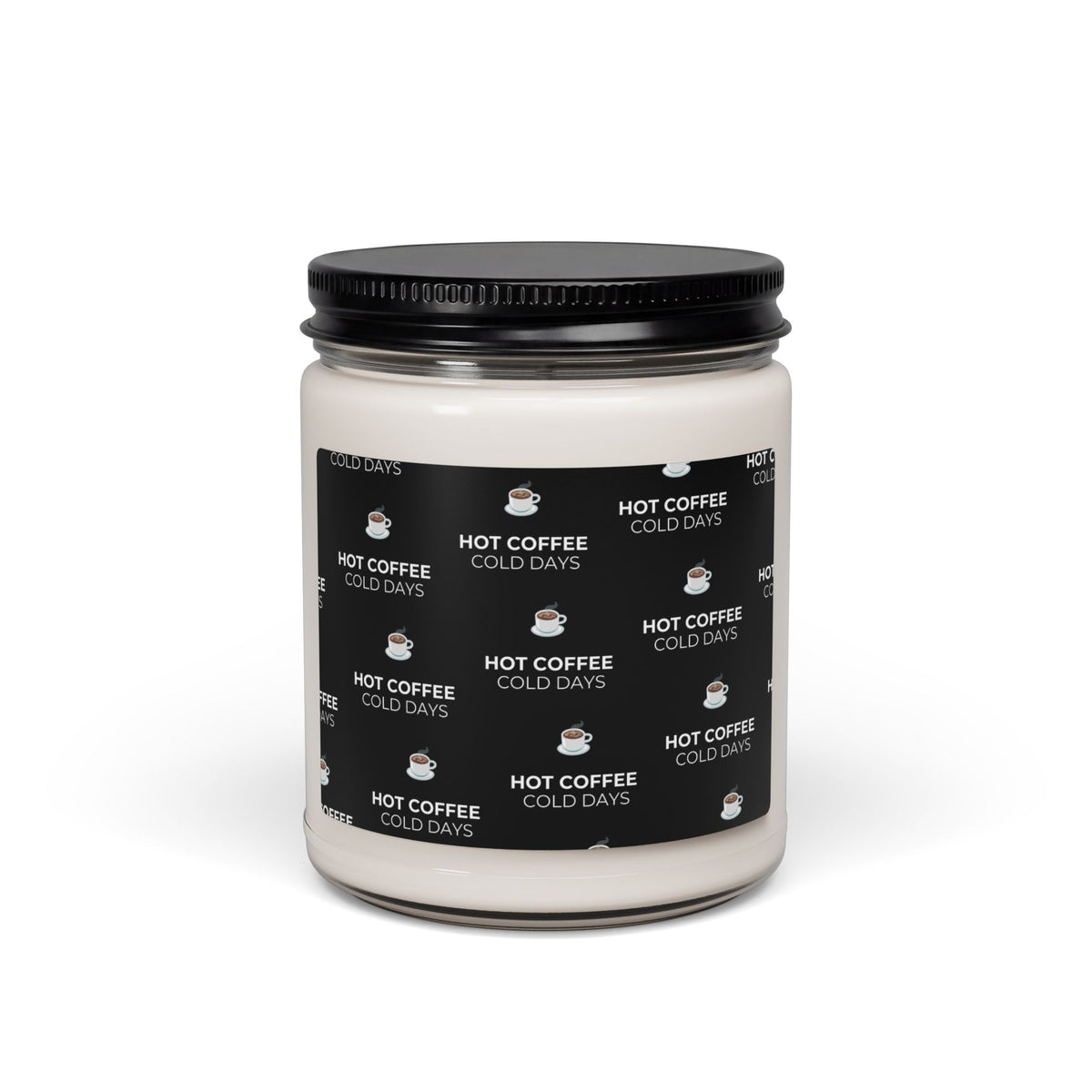 Motivational Soy Candle — “No Excuses, Just Action.” 9oz Scented Jar