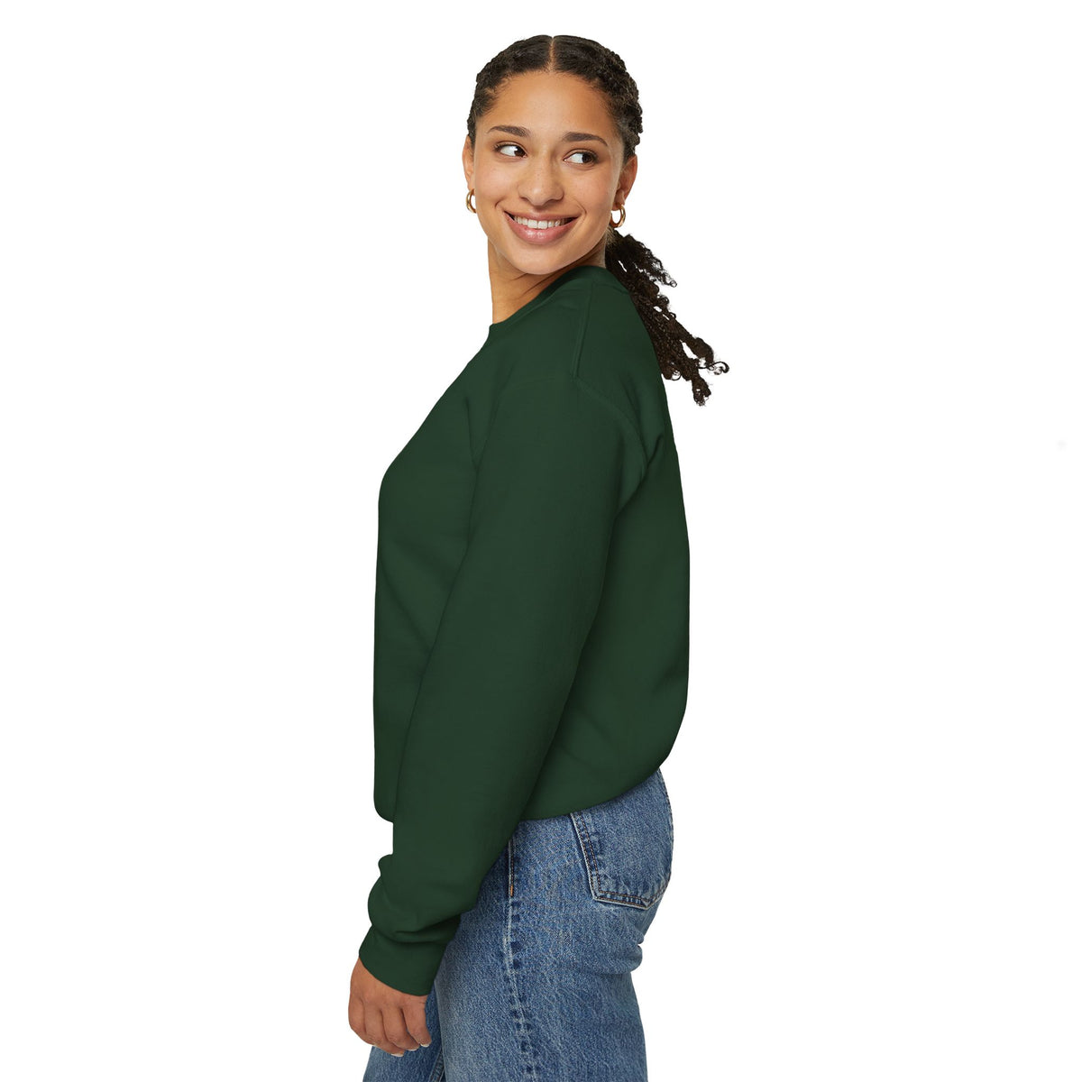 Coffee First Autumn Crewneck Sweatshirt — "Coffee First, Autumn Always" Cozy Fall Pullover