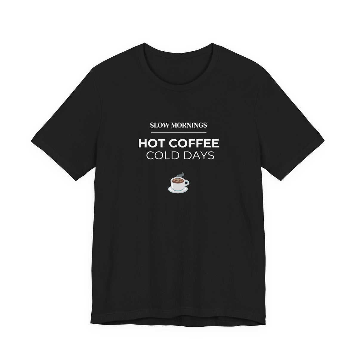 Coffee Cup Tee — Minimal Cute Espresso Shirt