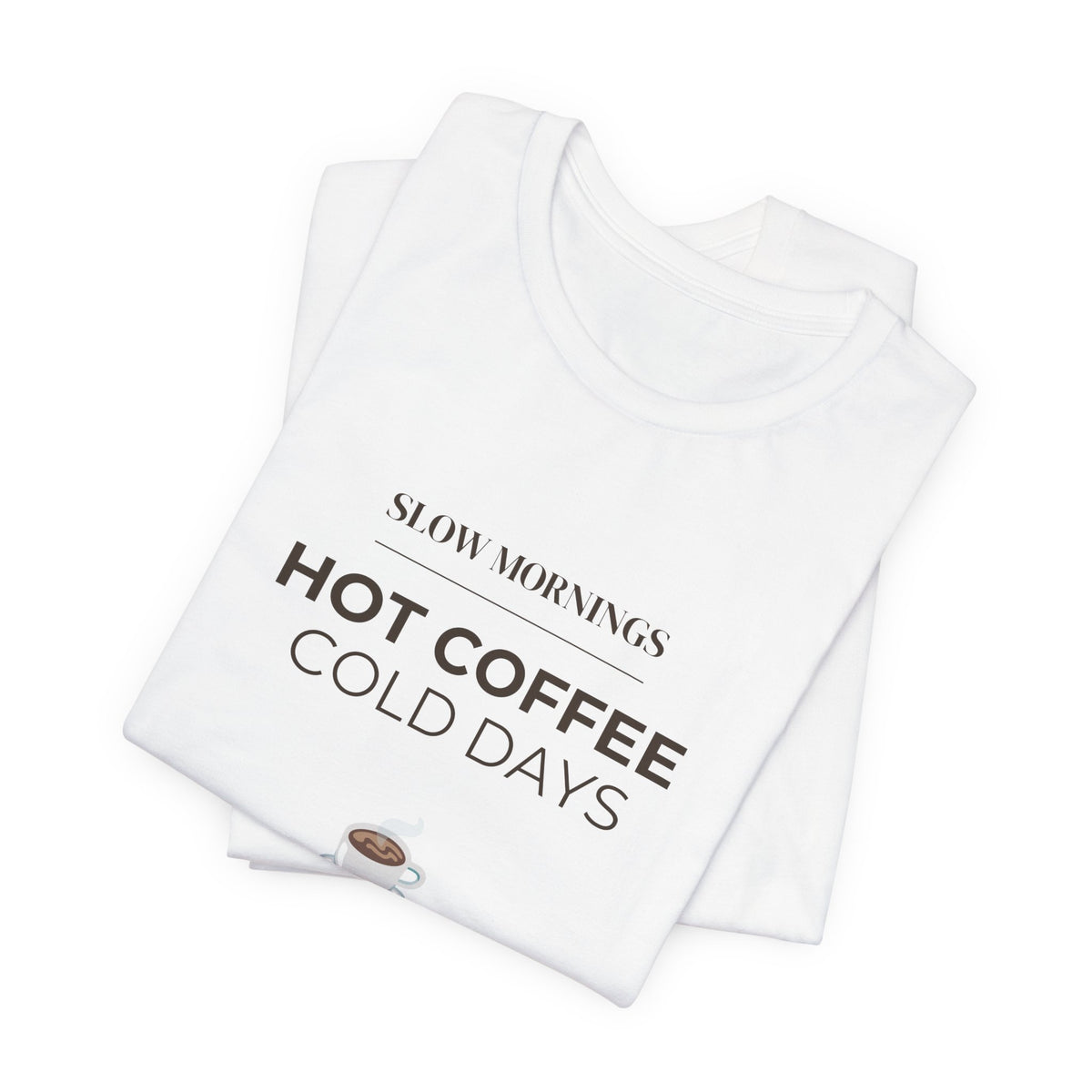 Coffee Cup Tee — Minimal Cute Espresso Shirt
