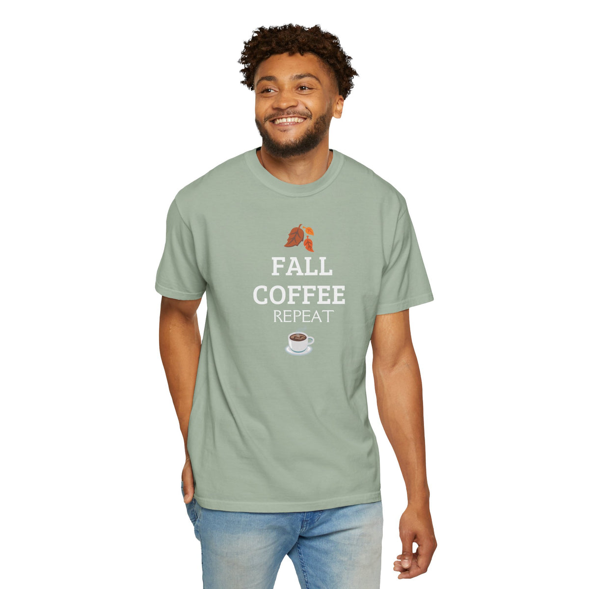 Fall Coffee Repeat T-Shirt