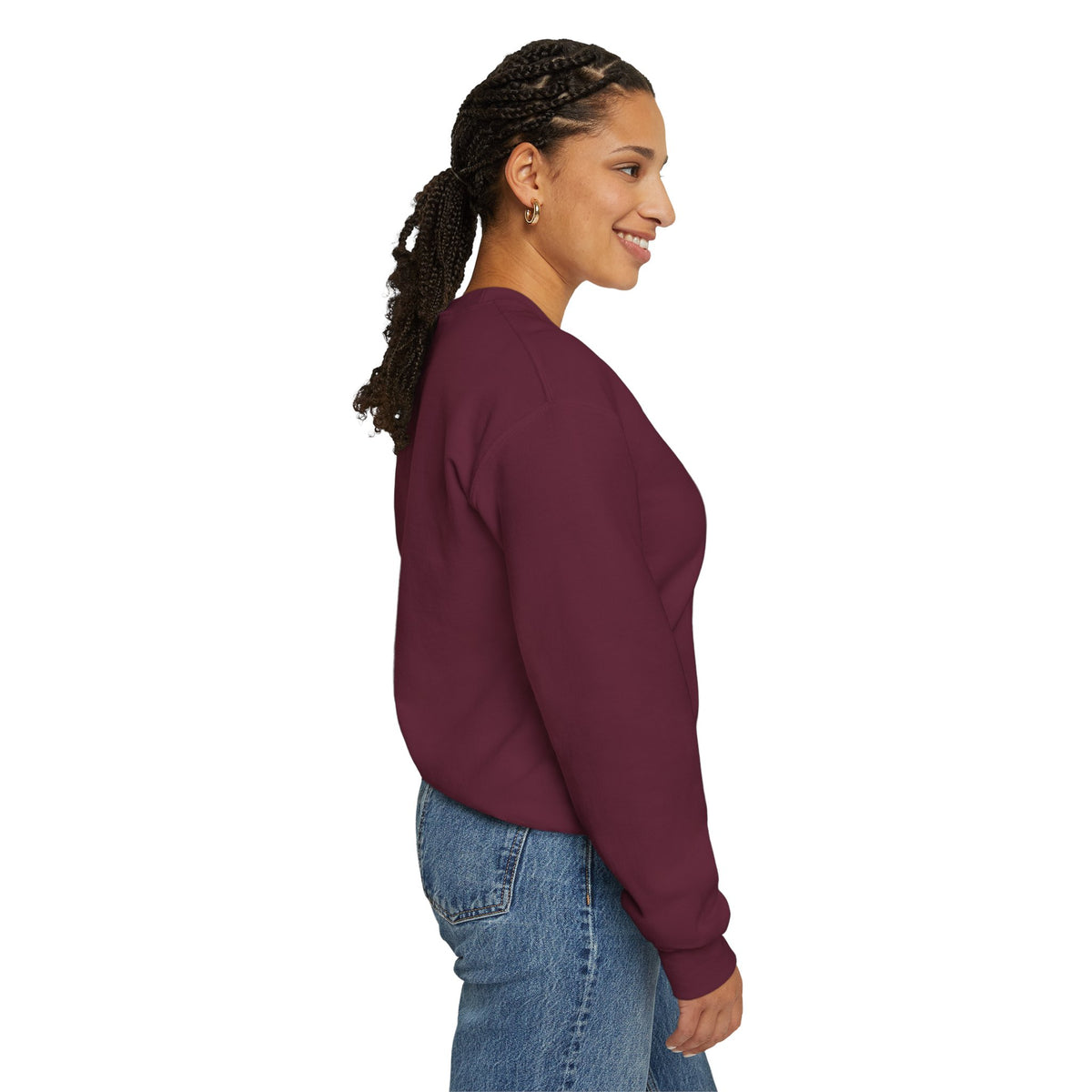 Coffee First Autumn Crewneck Sweatshirt — "Coffee First, Autumn Always" Cozy Fall Pullover