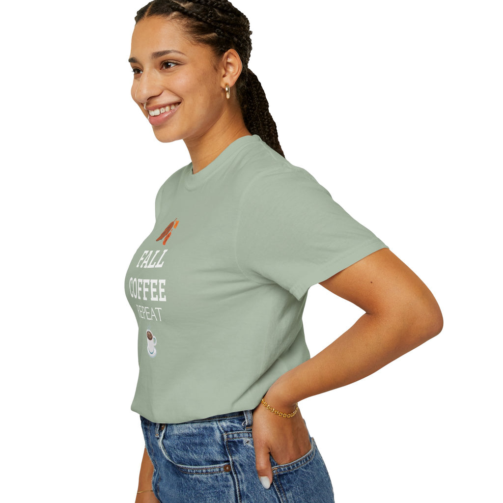 Fall Coffee Repeat T-Shirt