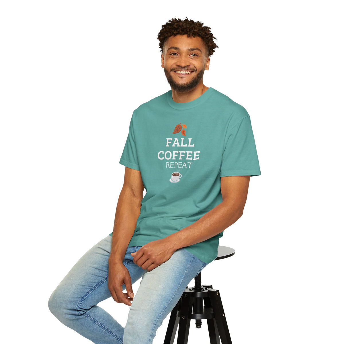 Fall Coffee Repeat T-Shirt