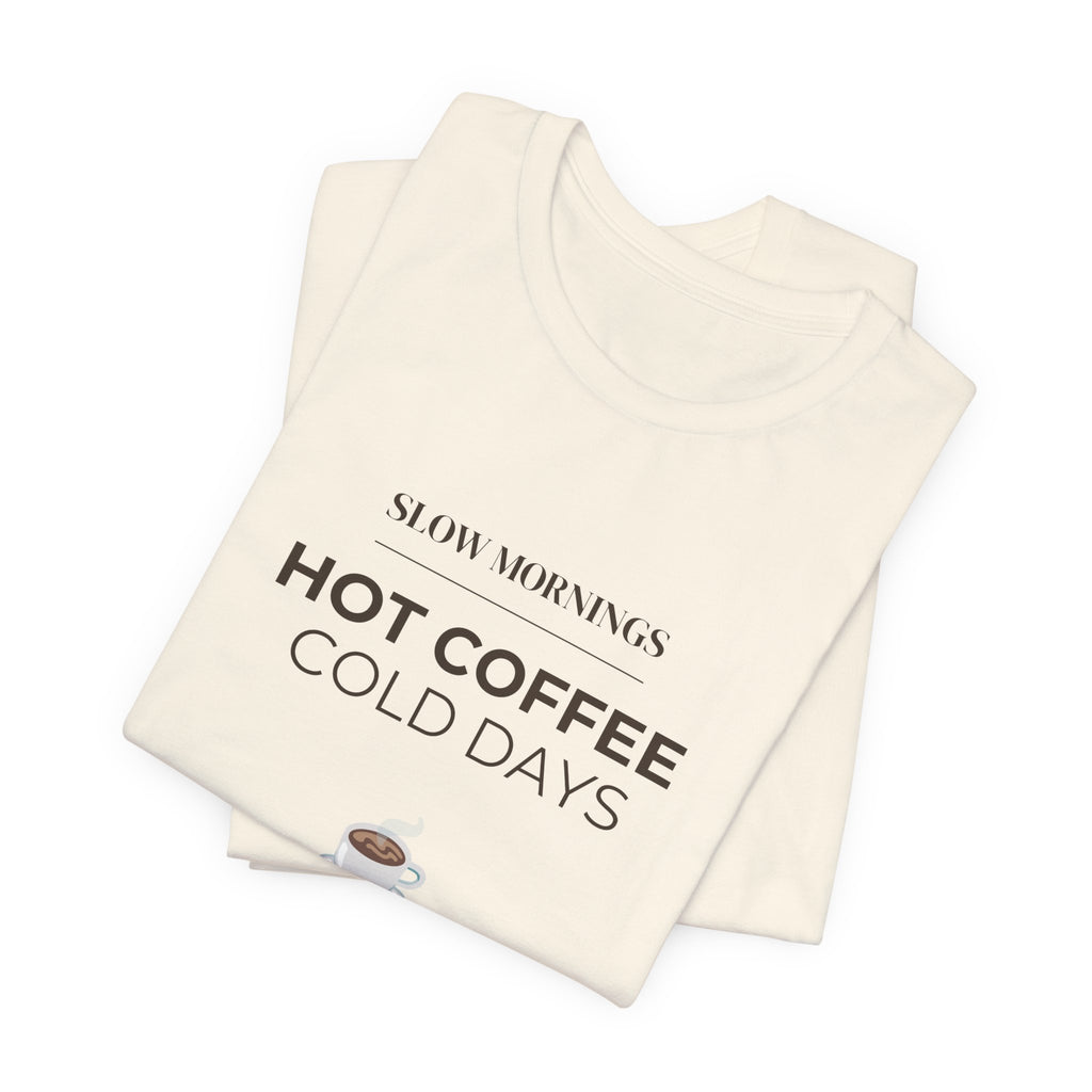 Coffee Cup Tee — Minimal Cute Espresso Shirt