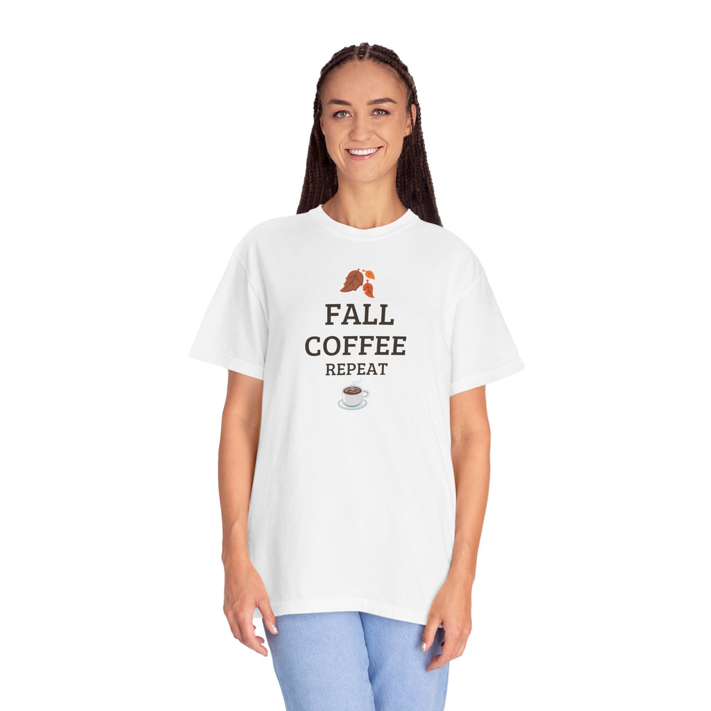 Fall Coffee Repeat T-Shirt