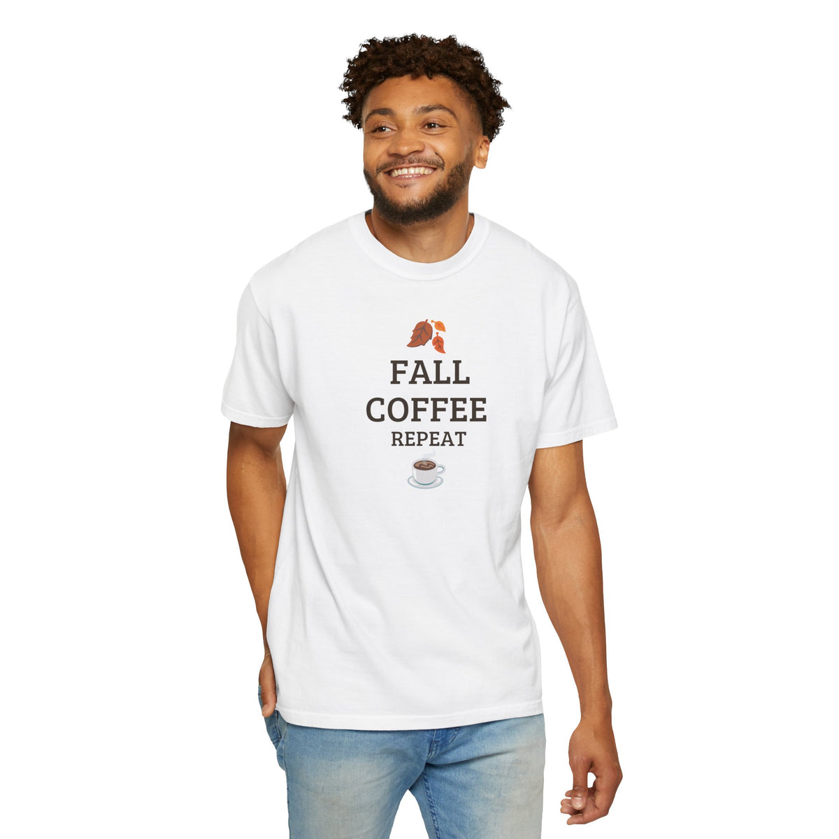 Fall Coffee Repeat T-Shirt