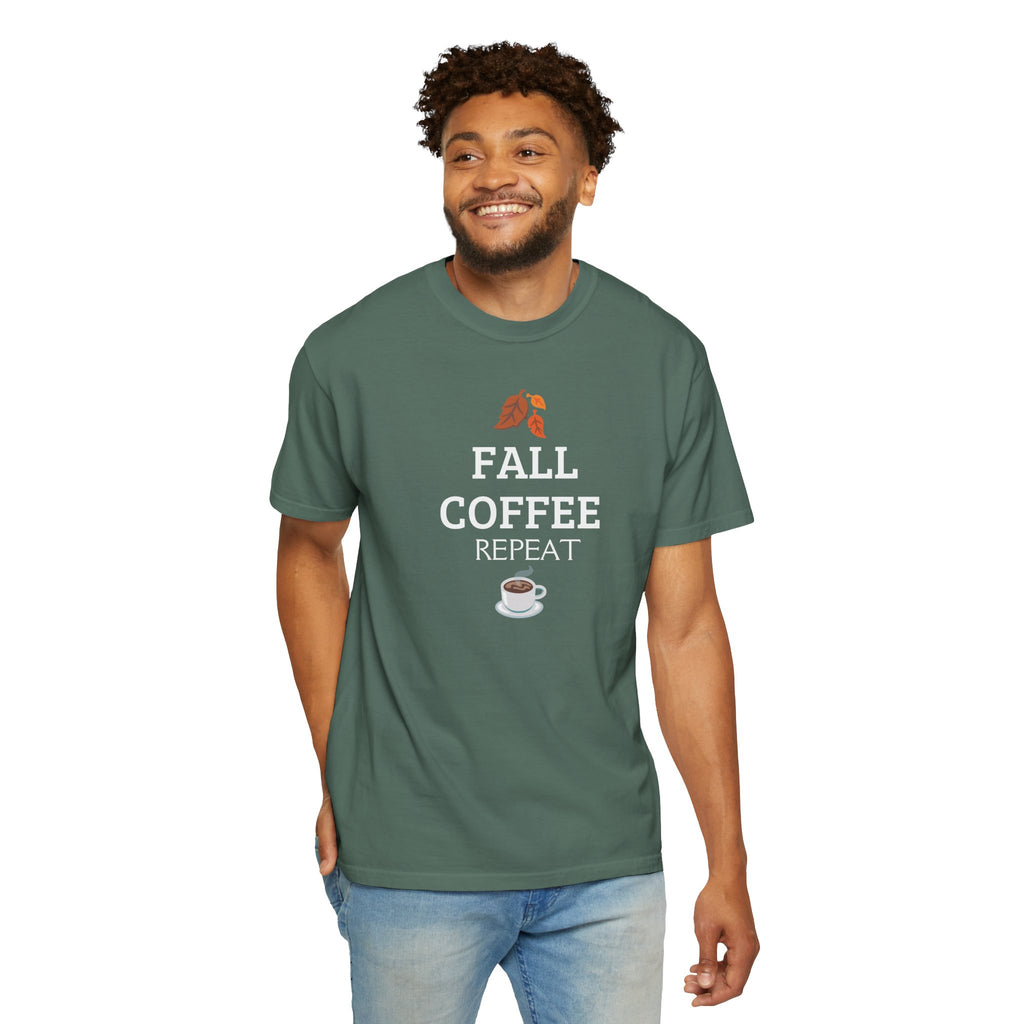 Fall Coffee Repeat T-Shirt