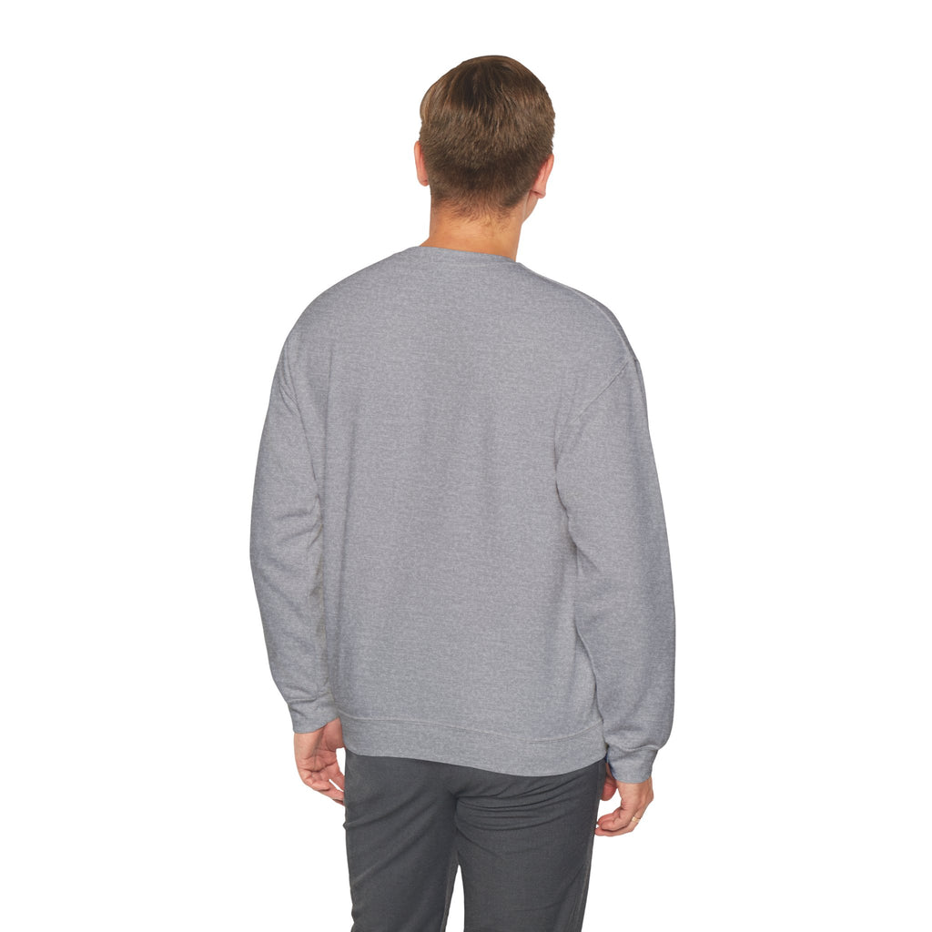 Motivational Crewneck Sweatshirt — "No Excuses, Just Action"