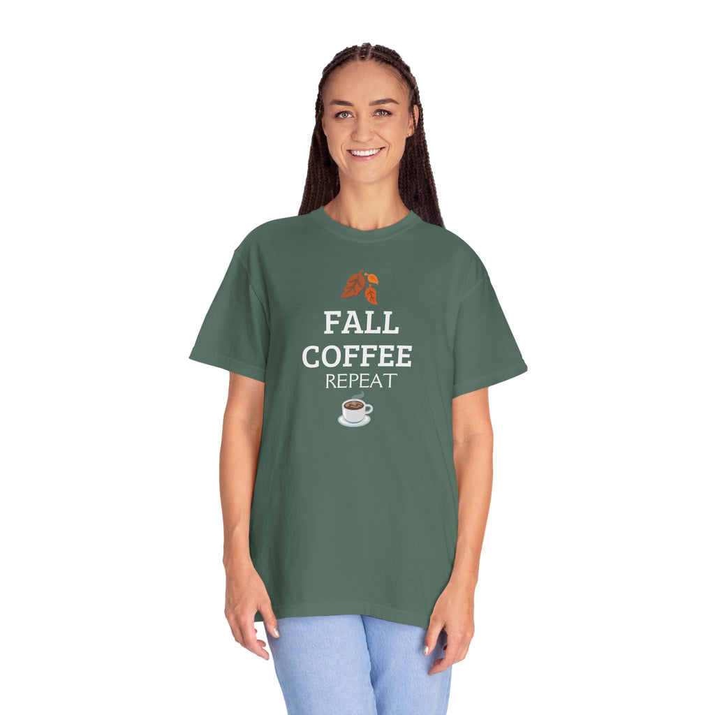 Fall Coffee Repeat T-Shirt