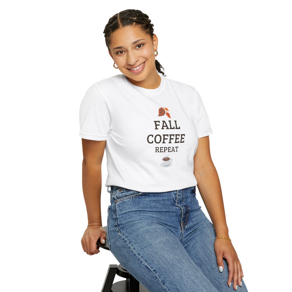 Fall Coffee Repeat T-Shirt