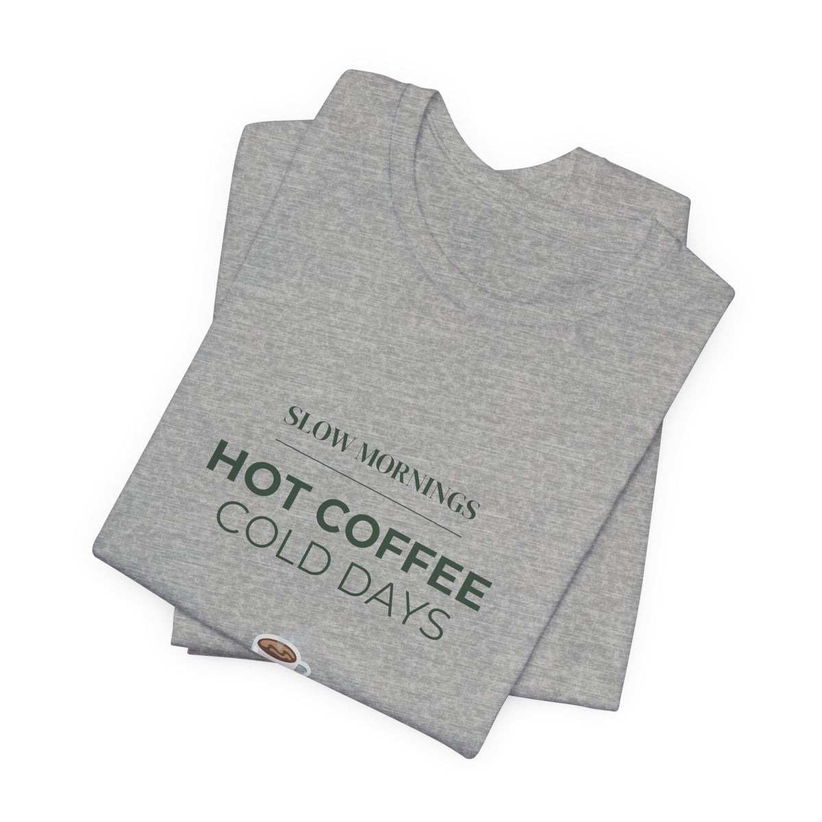 Coffee Cup Tee — Minimal Cute Espresso Shirt