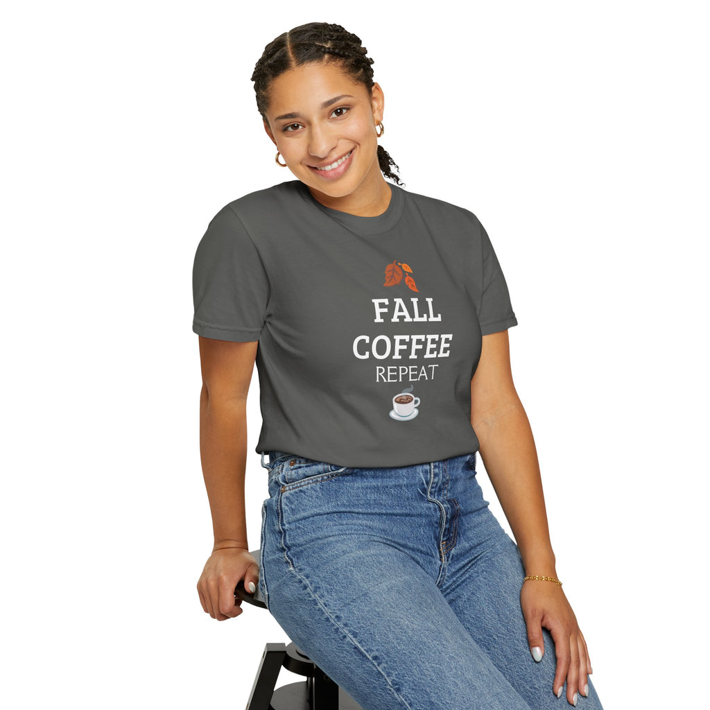 Fall Coffee Repeat T-Shirt