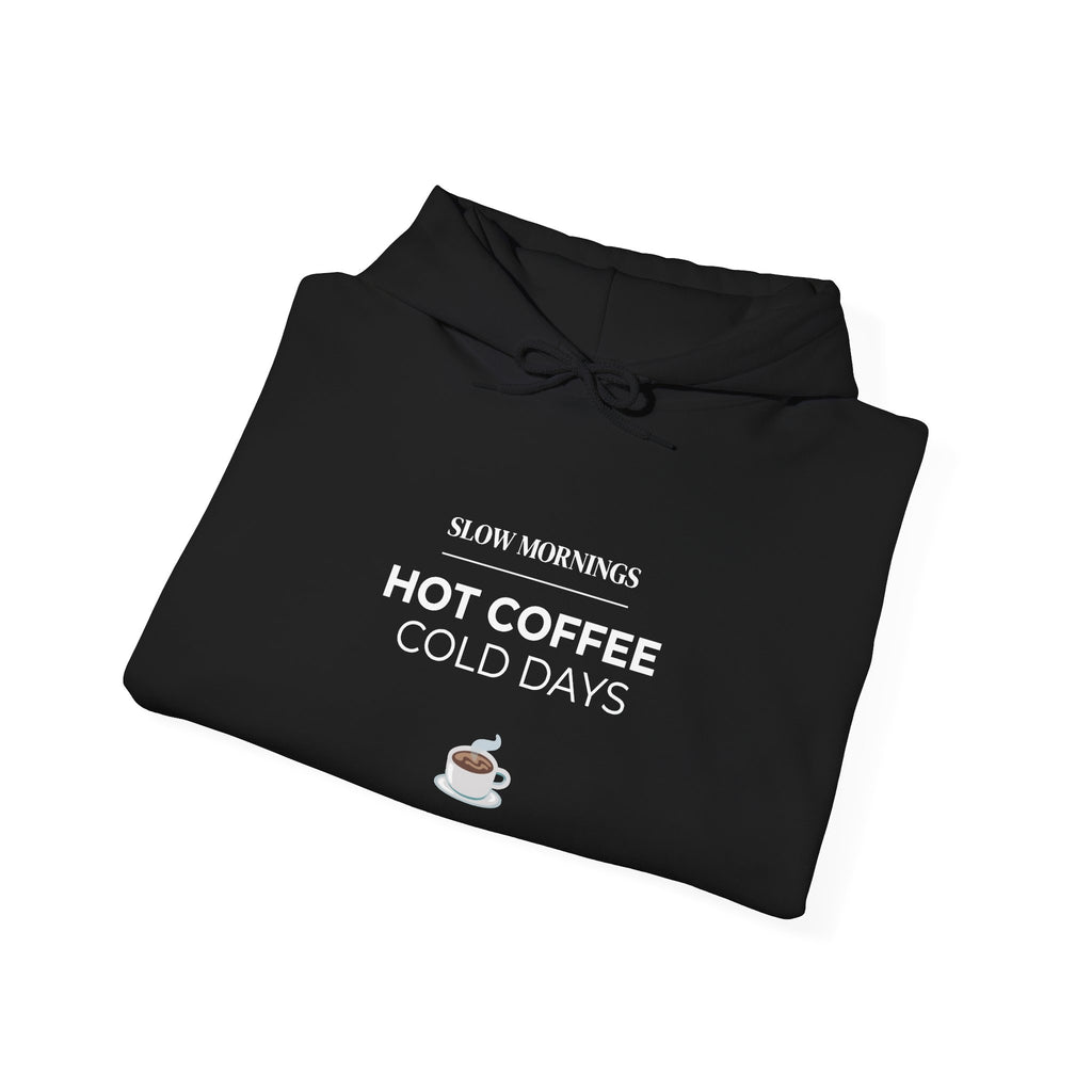 Coffee Cup Hoodie — Minimal Cozy Coffee Lover Pullover