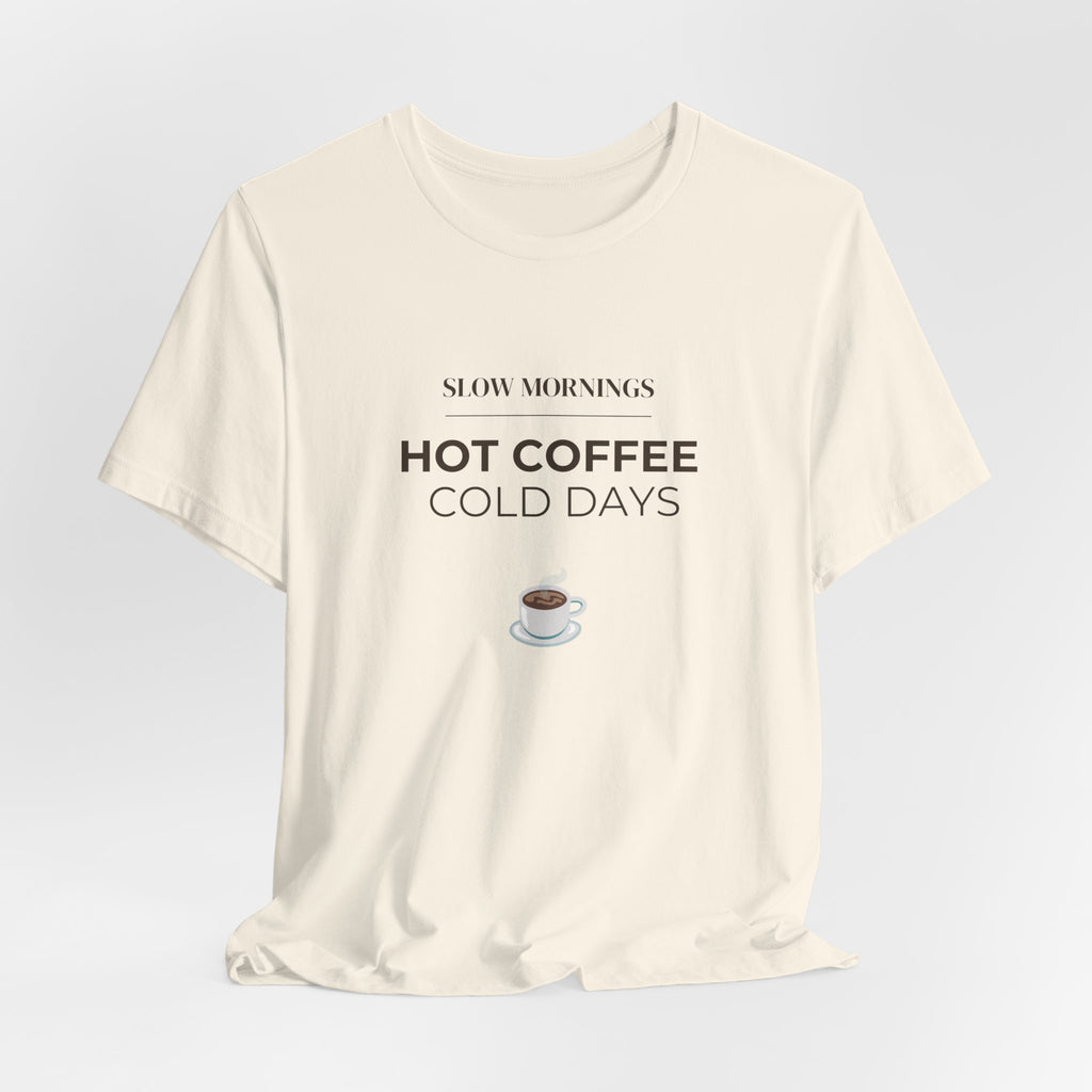 Coffee Cup Tee — Minimal Cute Espresso Shirt