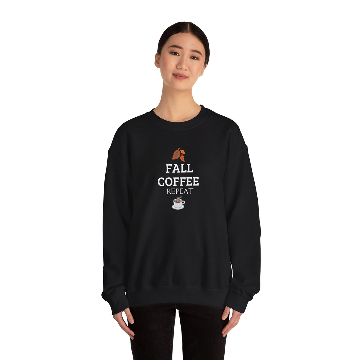 Motivational Crewneck Sweatshirt — "No Excuses, Just Action"
