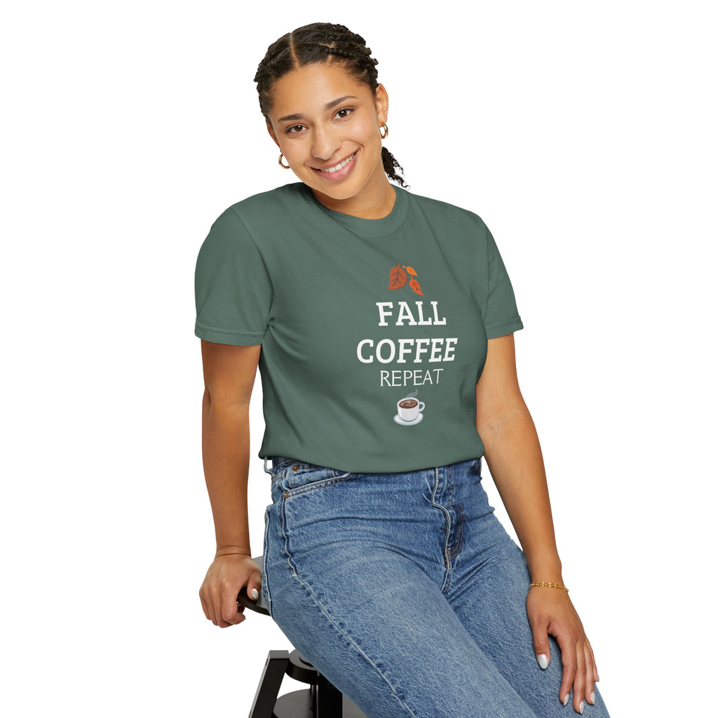 Fall Coffee Repeat T-Shirt