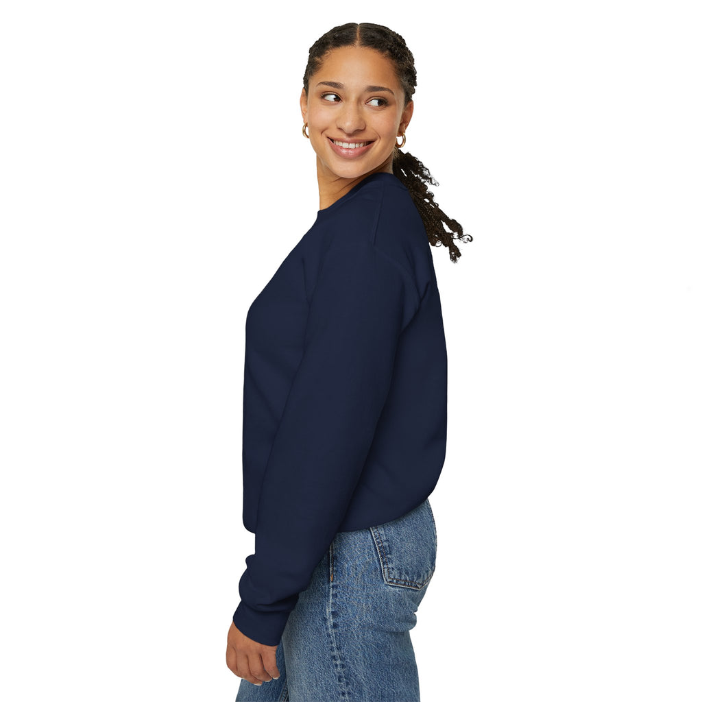 Motivational Crewneck Sweatshirt — "No Excuses, Just Action"