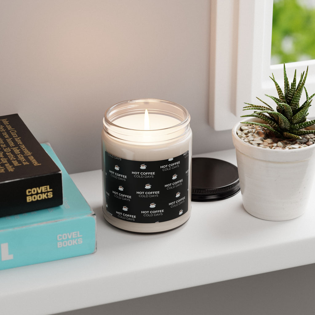 Motivational Soy Candle — “No Excuses, Just Action.” 9oz Scented Jar