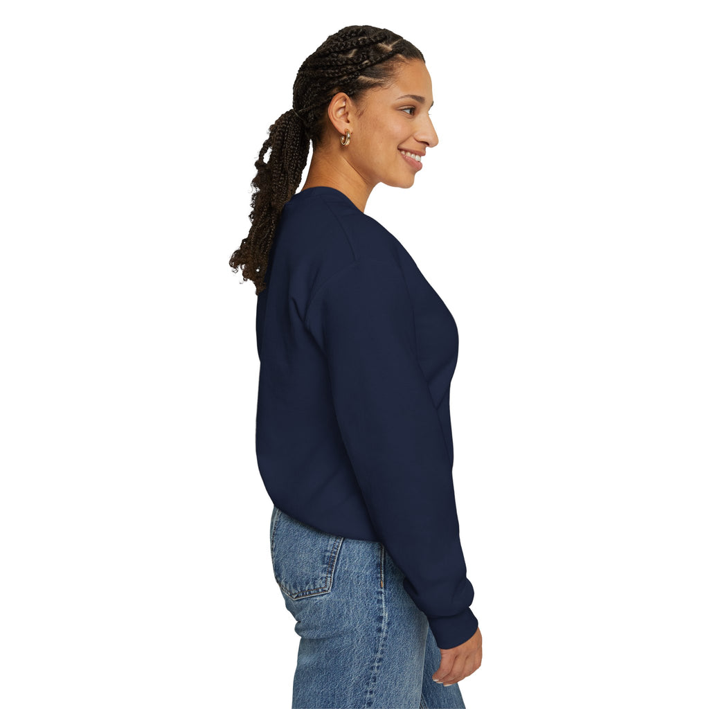 Motivational Crewneck Sweatshirt — "No Excuses, Just Action"
