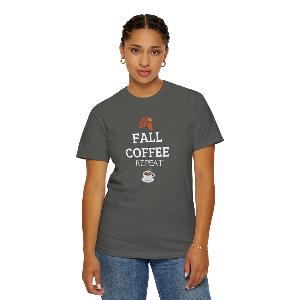Fall Coffee Repeat T-Shirt