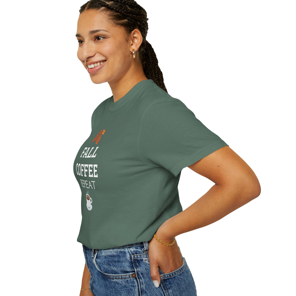 Fall Coffee Repeat T-Shirt