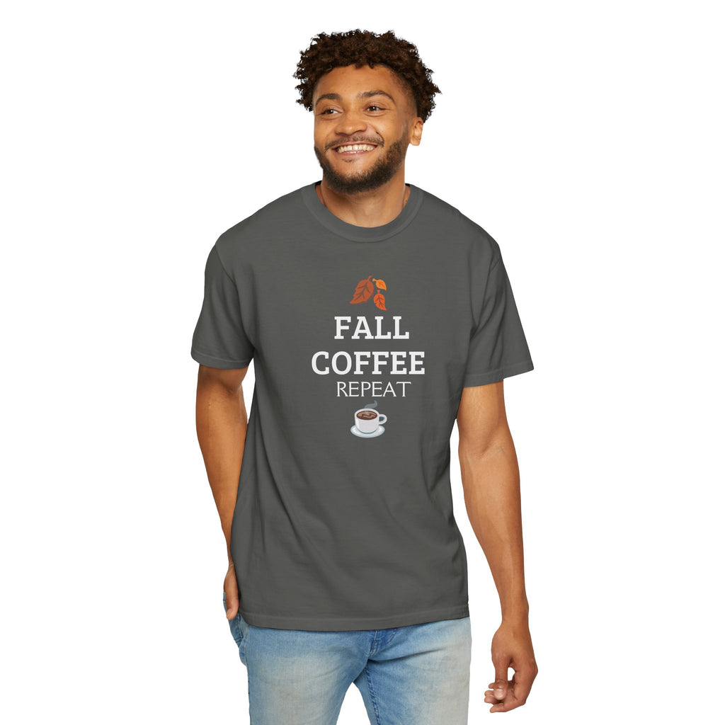 Fall Coffee Repeat T-Shirt