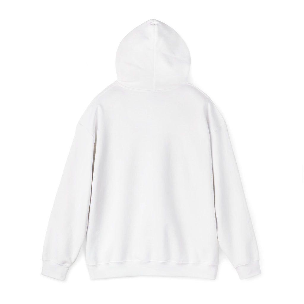 No Excuses, Just Action Hoodie — Motivational White Pullover for Fitness & Productivity