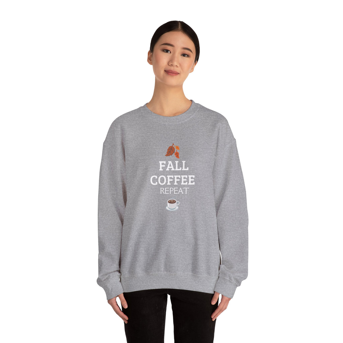 Motivational Crewneck Sweatshirt — "No Excuses, Just Action"