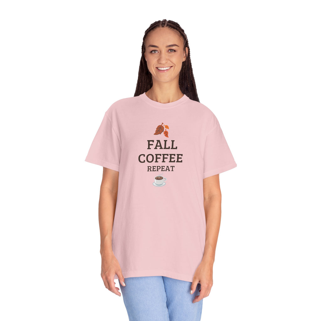 Fall Coffee Repeat T-Shirt