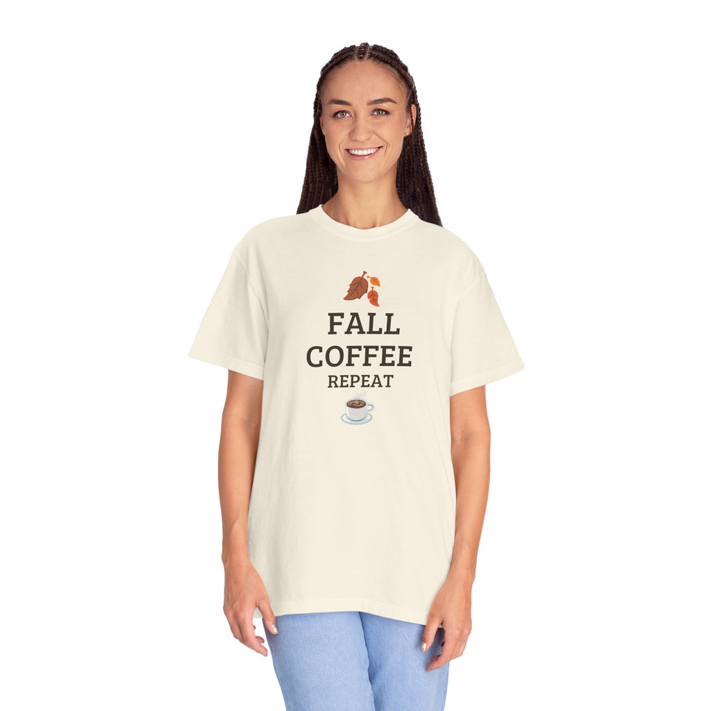 Fall Coffee Repeat T-Shirt