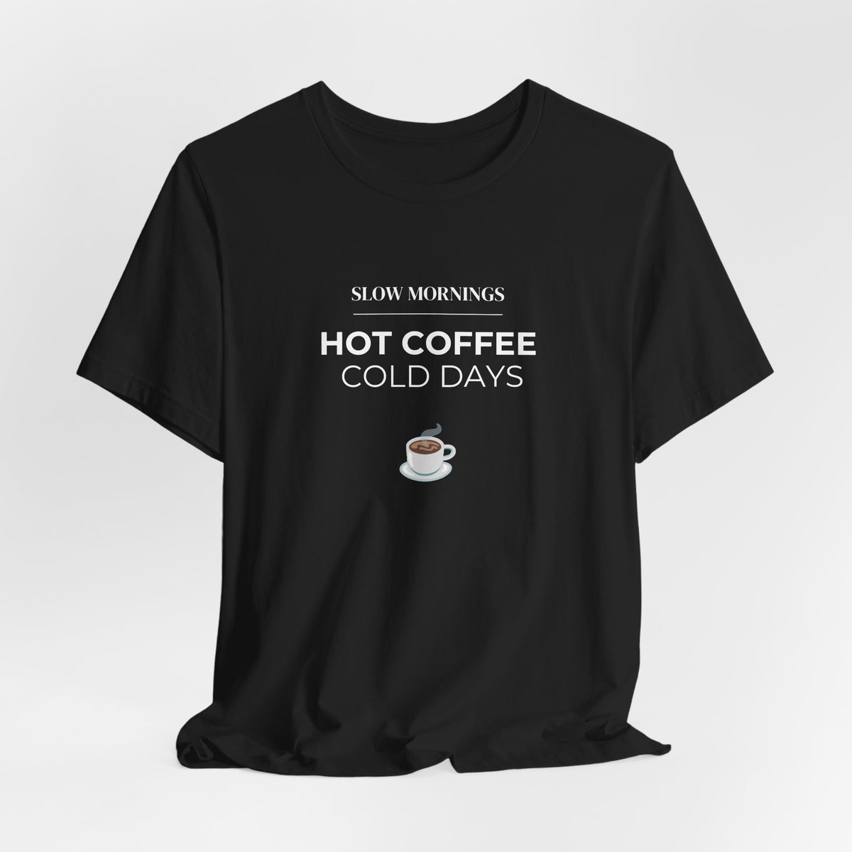 Coffee Cup Tee — Minimal Cute Espresso Shirt