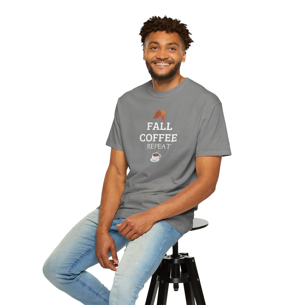 Fall Coffee Repeat T-Shirt