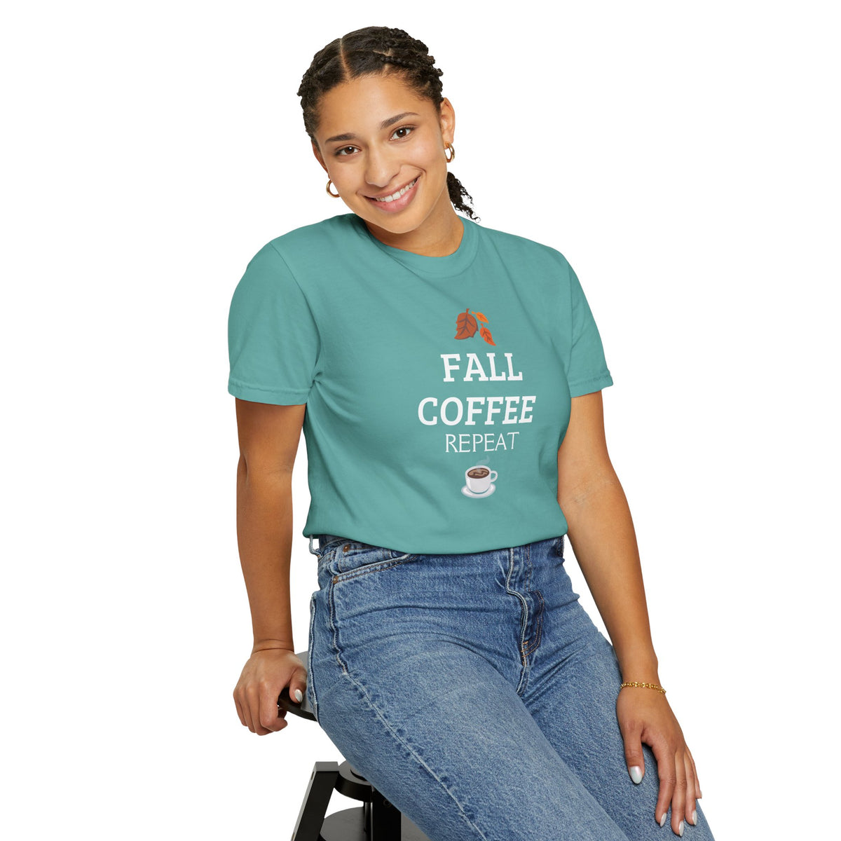 Fall Coffee Repeat T-Shirt