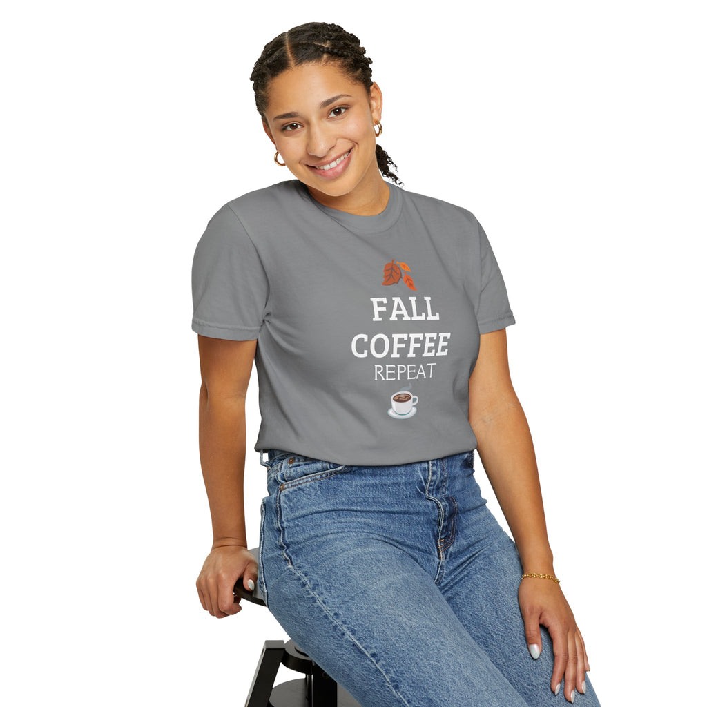Fall Coffee Repeat T-Shirt