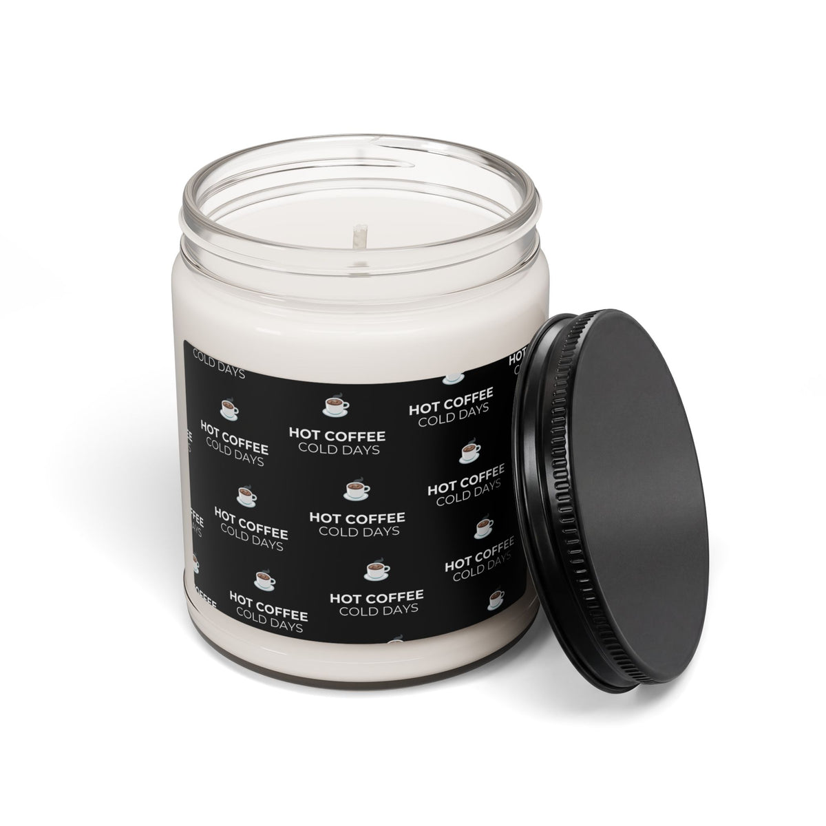 Motivational Soy Candle — “No Excuses, Just Action.” 9oz Scented Jar