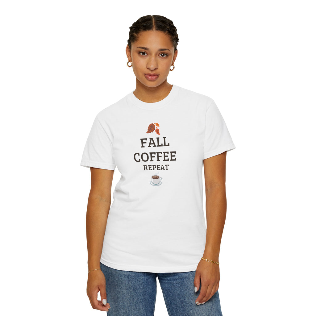 Fall Coffee Repeat T-Shirt